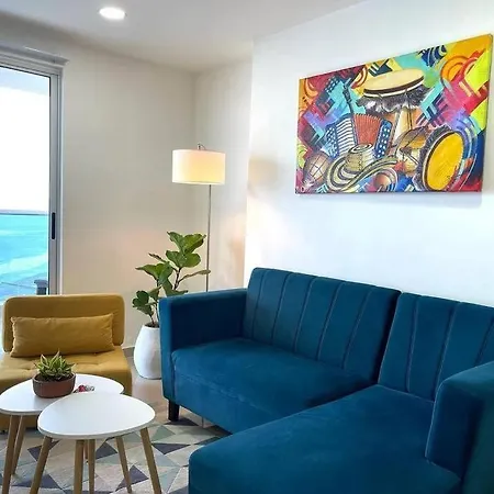 Apartamento Beachfront Bliss, Your Ocean Escape Cartagena